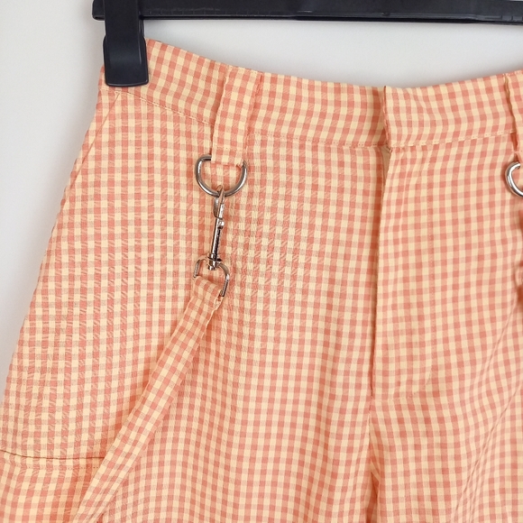 The Ragged Preist Daylight Woven Check Shorts Size Medium - Picture 5 of 10